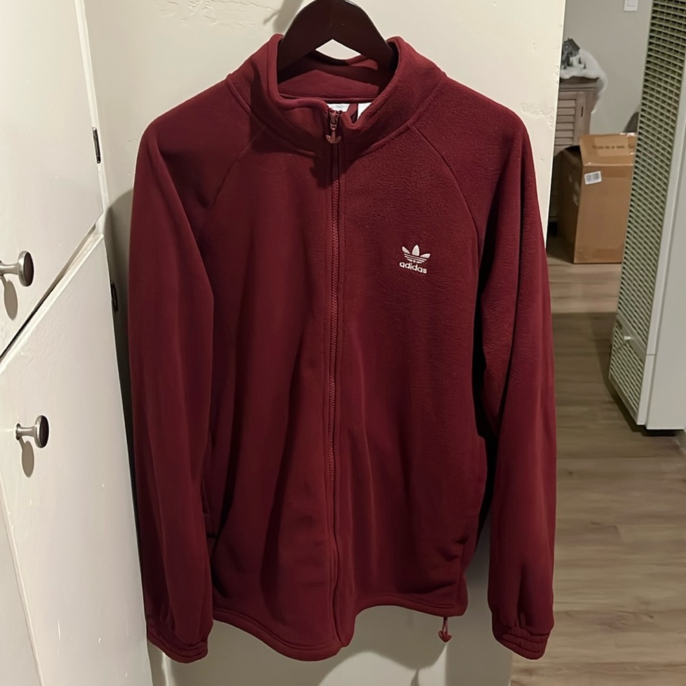Adidas Originals Mens Full Zip Up Sweater